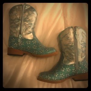 Roper Toddler Glitter cowgirl boots